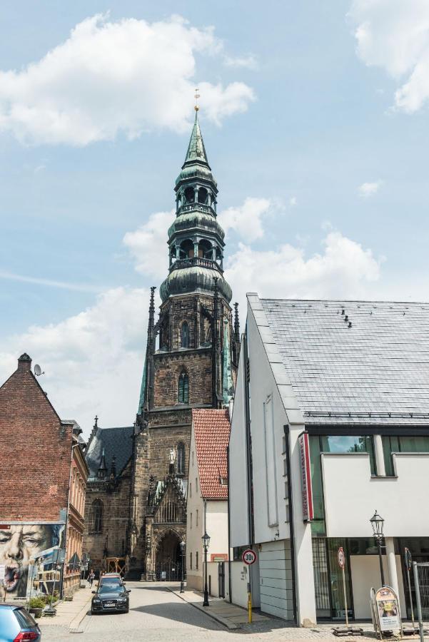 Luxus Stadthaus Am Dom Zwickau Buitenkant foto